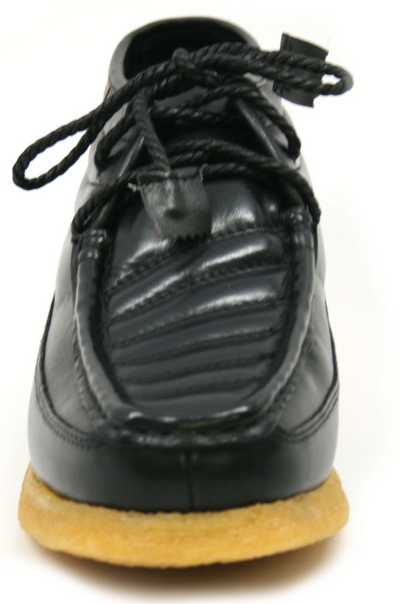 British Walkers Castle Men's Black Suede Lace Up Shoes with Crepe Sole view 25
