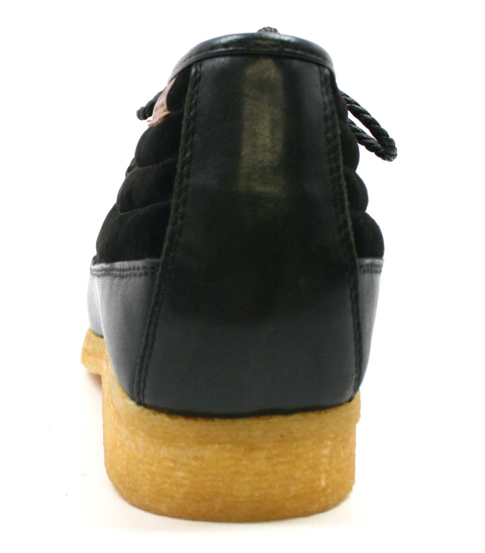British Walkers Castle Men's Black Suede Lace Up Shoes with Crepe Sole view 31