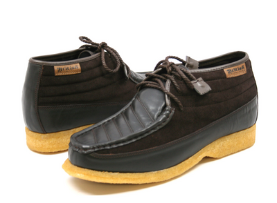 British Walkers Castle Men's Black Suede Lace Up Shoes with Crepe Sole view 34