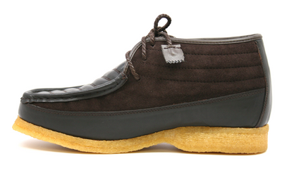British Walkers Castle Men's Black Suede Lace Up Shoes with Crepe Sole view 35
