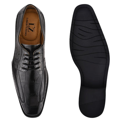 Liberty Zeno Sculpt Leather Oxford Style Dress Shoes
