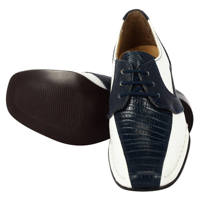Liberty Zeno Senior Leather Oxford Style Dress Shoes