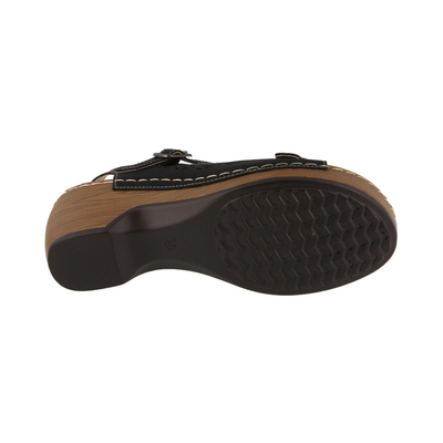 Patrizia Shantay Black sandal, outsole view