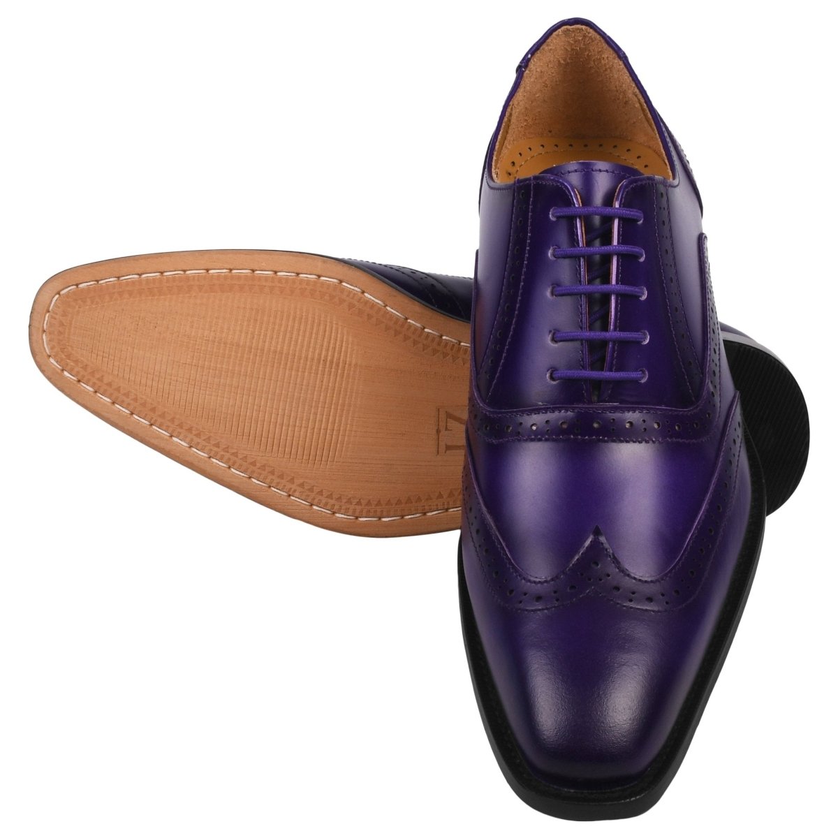 Liberty Zeno Sharon Genuine Leather Oxford Style Men's Designer Dress Shoes