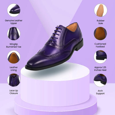 Liberty Zeno Sharon Genuine Leather Oxford Style Men's Designer Dress Shoes