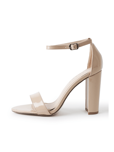 Shirley | Beige Patent