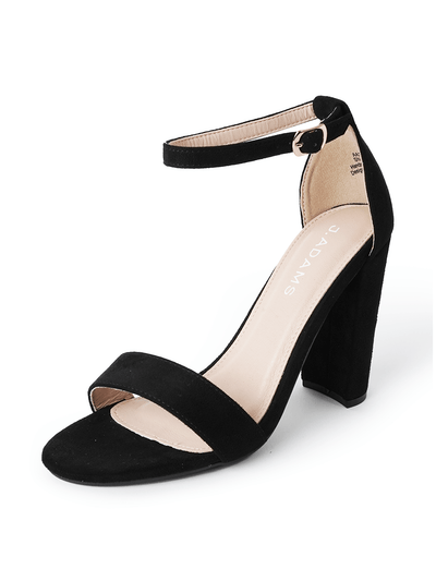 Shirley | Black Suede