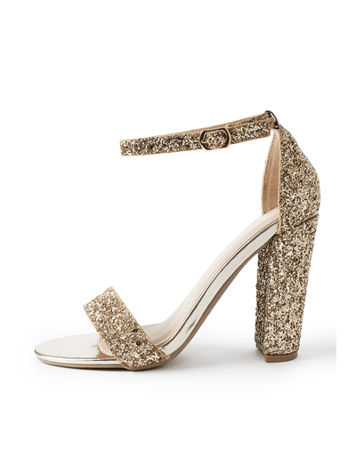 Shirley | Gold Glitter