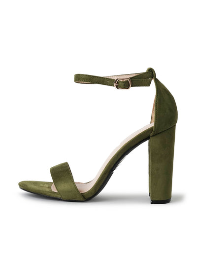 Shirley | Olive Suede