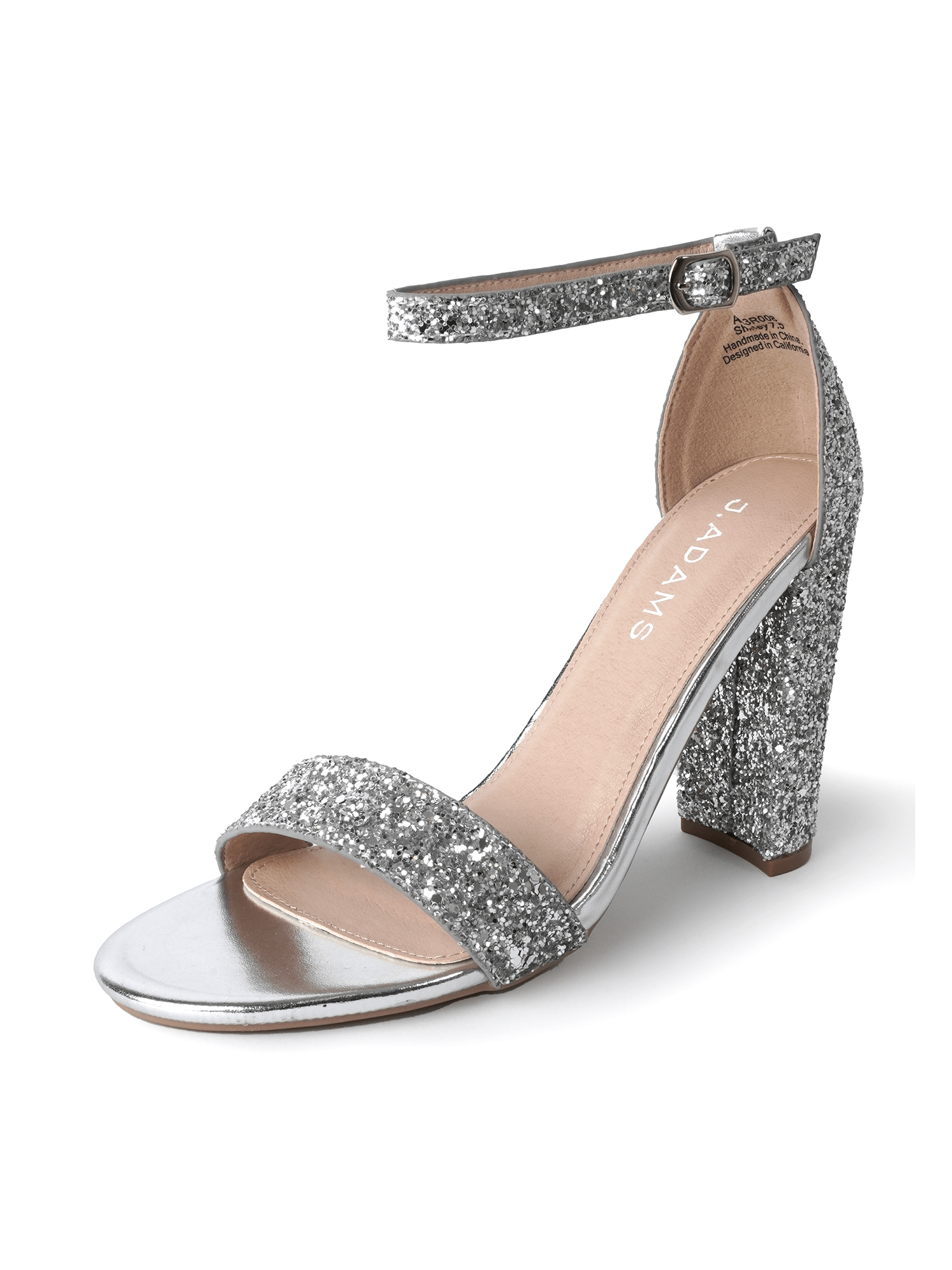 Shirley | Silver Glitter