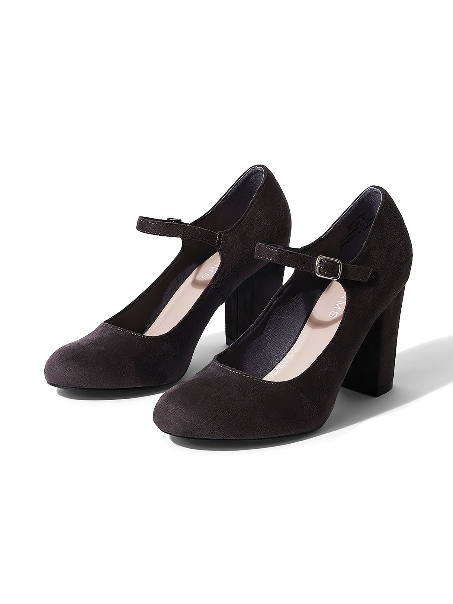 Skippy | Charcoal Suede