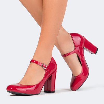 Skippy | Red Patent