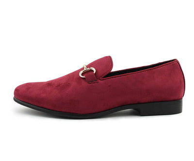 Amali Bradford Raspberry Slip-On Shoes — product view 3