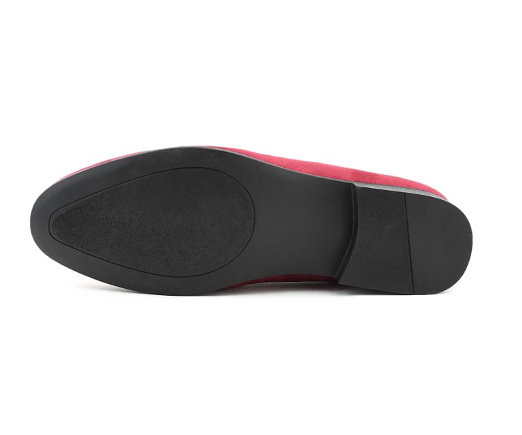 Amali Bradford Raspberry Slip-On Shoes — product view 6