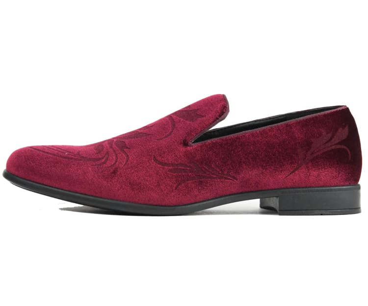 Amali Argos Burgundy Slippers — product view 2