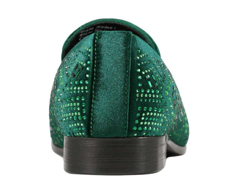 Amali Enzo Green Slippers — product view 5