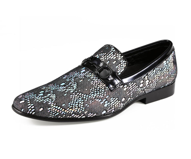 Amali Julian Silver Slippers — product view 1