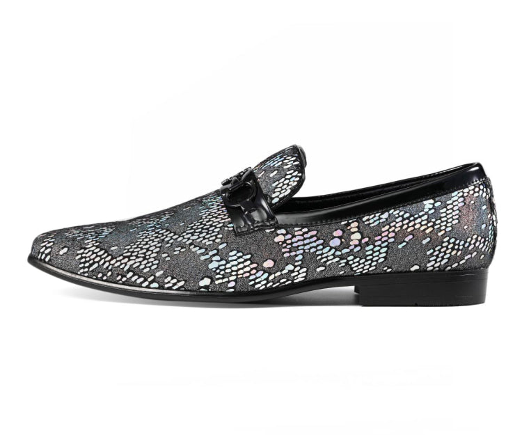 Amali Julian Silver Slippers — product view 2