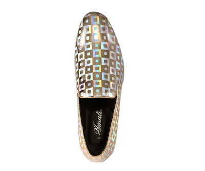 Amali Kodiak Gold Slippers — product view 3