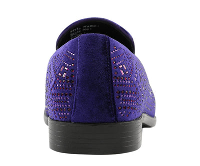 Amali Enzo Purple Slippers — product view 5