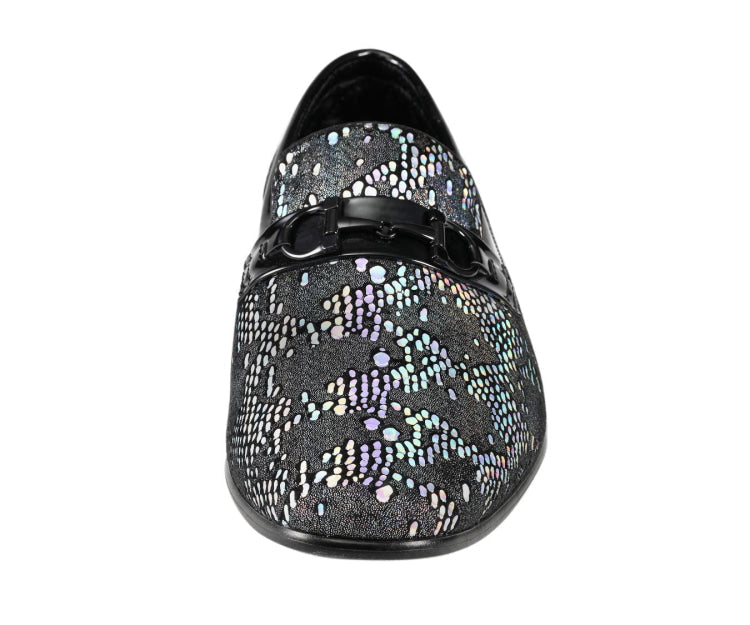 Amali Julian Silver Slippers — product view 4