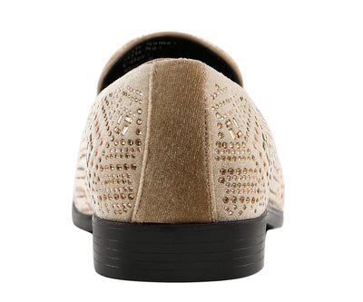 Amali Enzo Champagne Slippers — product view 5