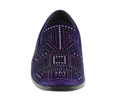 Amali Enzo Purple Slippers — product view 4