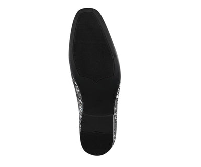 Amali Julian Silver Slippers — product view 6