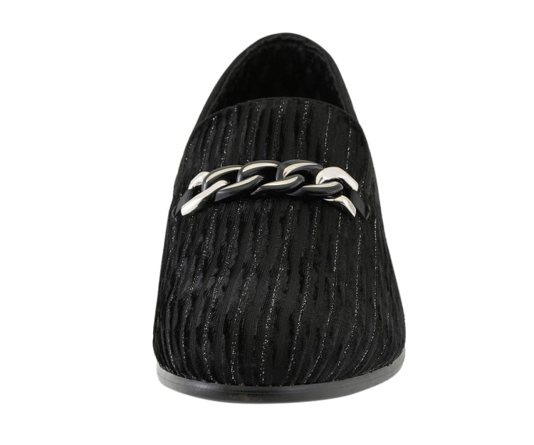 Amali Cyrus Black Slippers — product view 5