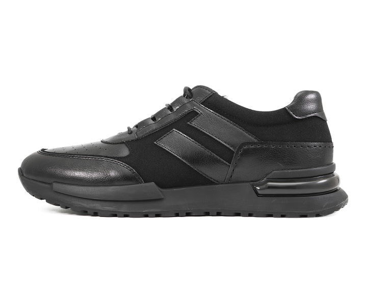 Mazino Men’s  Henley Black – product view 2