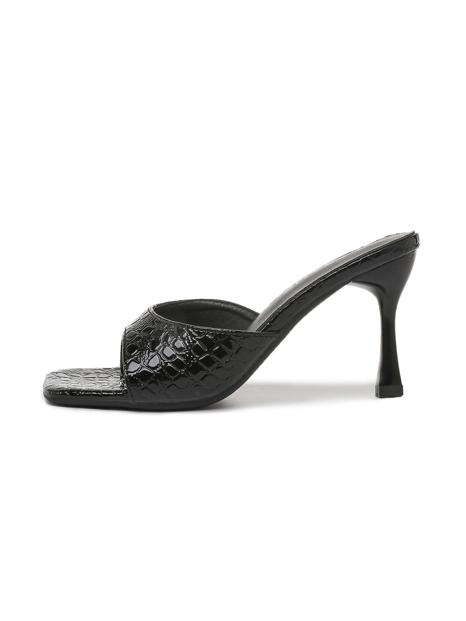 Sophia | Black Crocodile