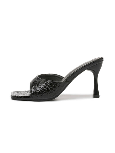 Sophia | Black Crocodile