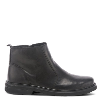 Spring Step Shoes Abram Men's Black Premium Leather Ankle Boots