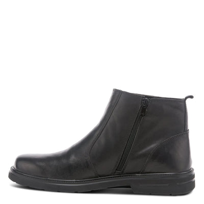 Spring Step Shoes Abram Men's Black Premium Leather Ankle Boots