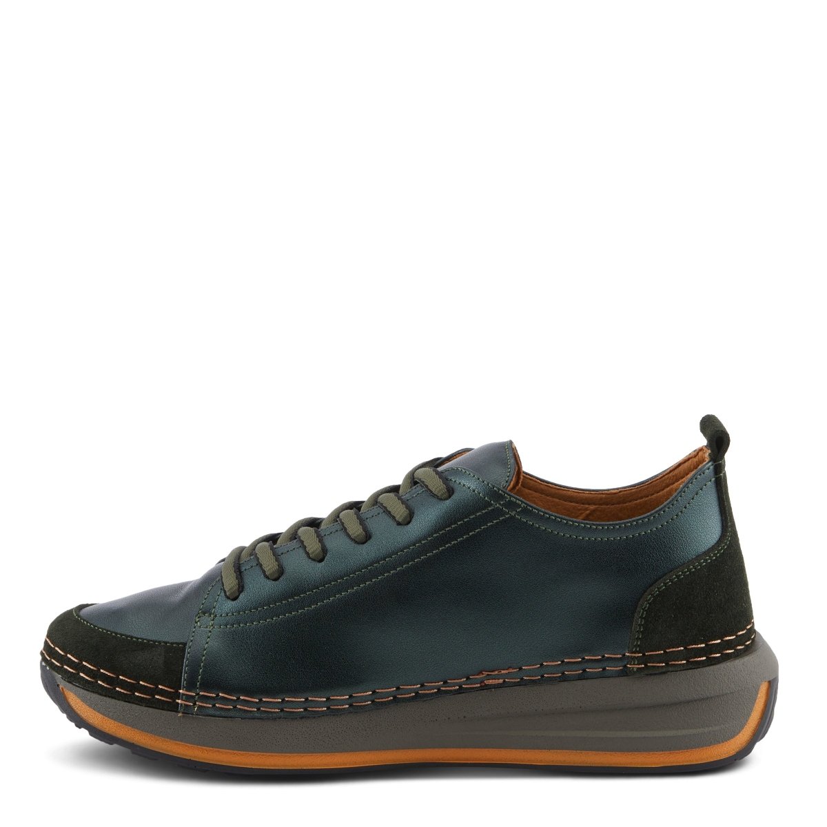 Spring Step Shoes Angolan Women's Elegant Sporty Leather Sneakers