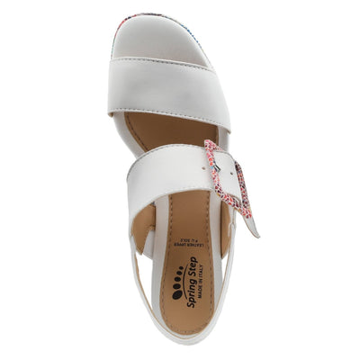 Spring Step Shoes Azucar Sandal Women’s Leather Adjustable Buckle
