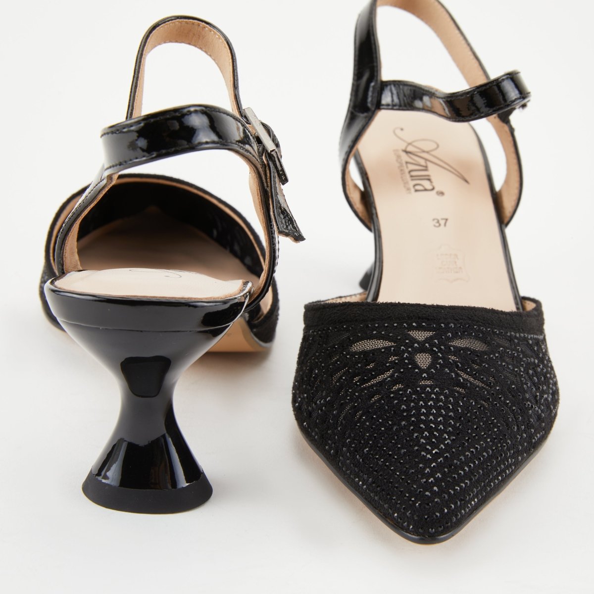 Spring Step Shoes Azura Delicate Sandals Women’s Leather Rhinestones