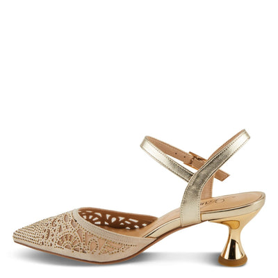 Spring Step Shoes Azura Delicate Sandals Women’s Leather Rhinestones