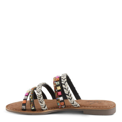 Spring Step Shoes Azura Intoxicate Sandals Women’s Textile Leather Suede