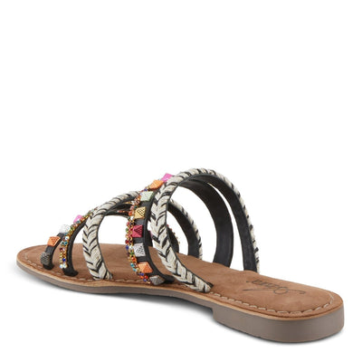 Spring Step Shoes Azura Intoxicate Sandals Women’s Textile Leather Suede