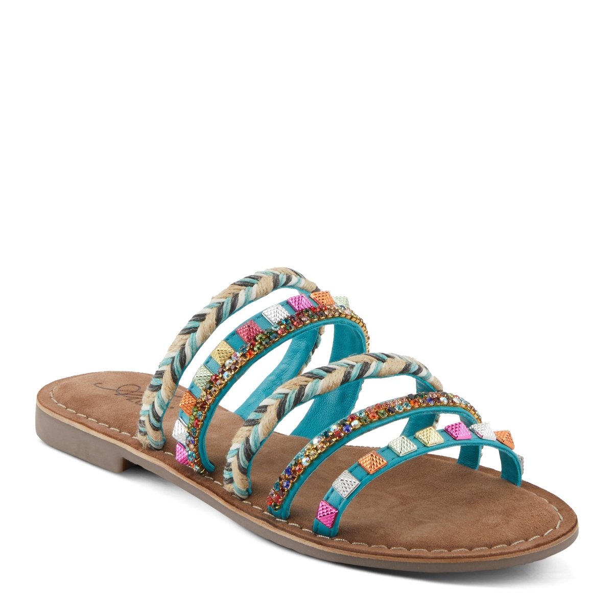 Spring Step Shoes Azura Intoxicate Sandals Women’s Textile Leather Suede