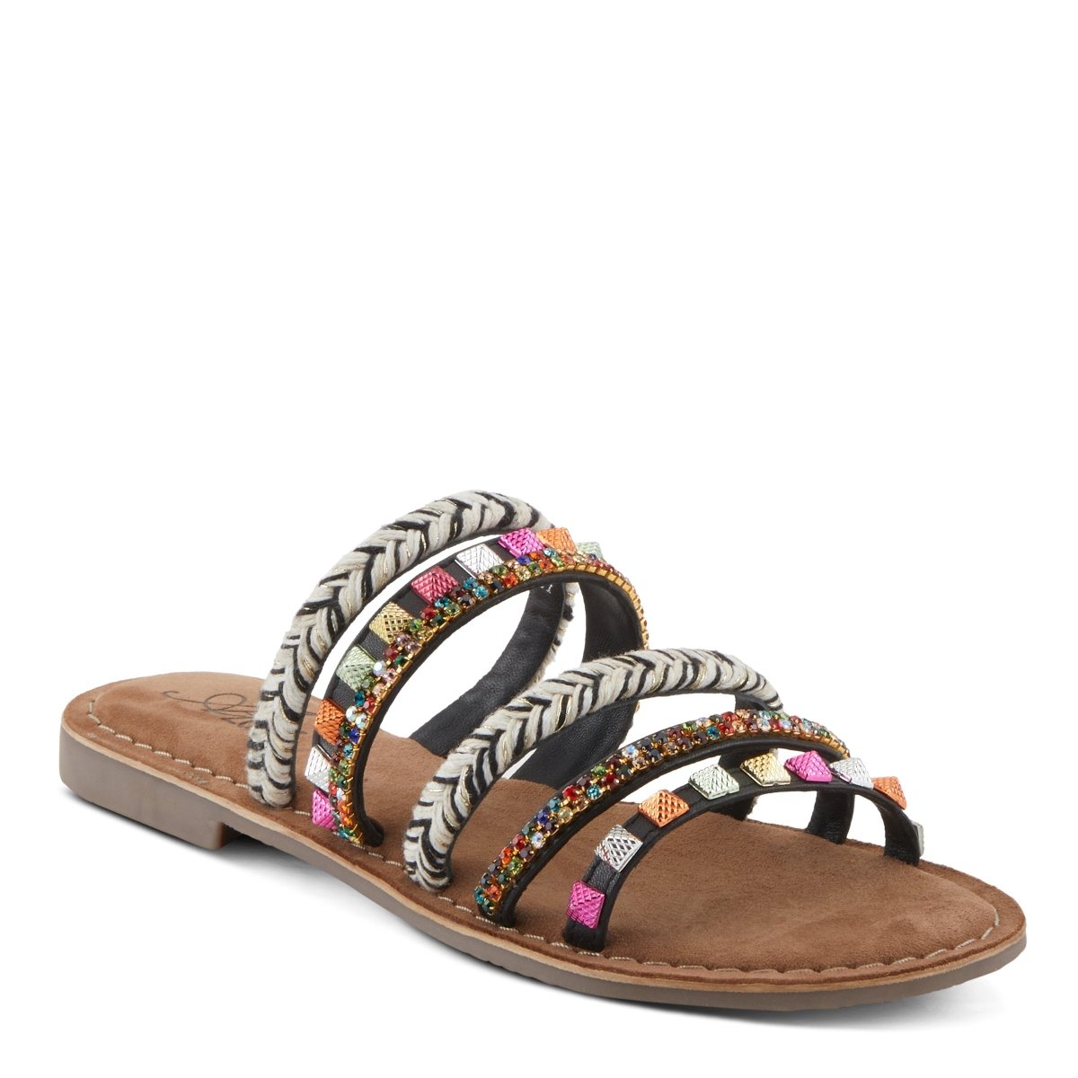 Spring Step Shoes Azura Intoxicate Sandals Women’s Textile Leather Suede