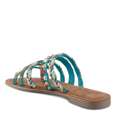 Spring Step Shoes Azura Intoxicate Sandals Women’s Textile Leather Suede