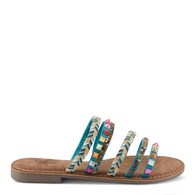 Spring Step Shoes Azura Intoxicate Sandals Women’s Textile Leather Suede