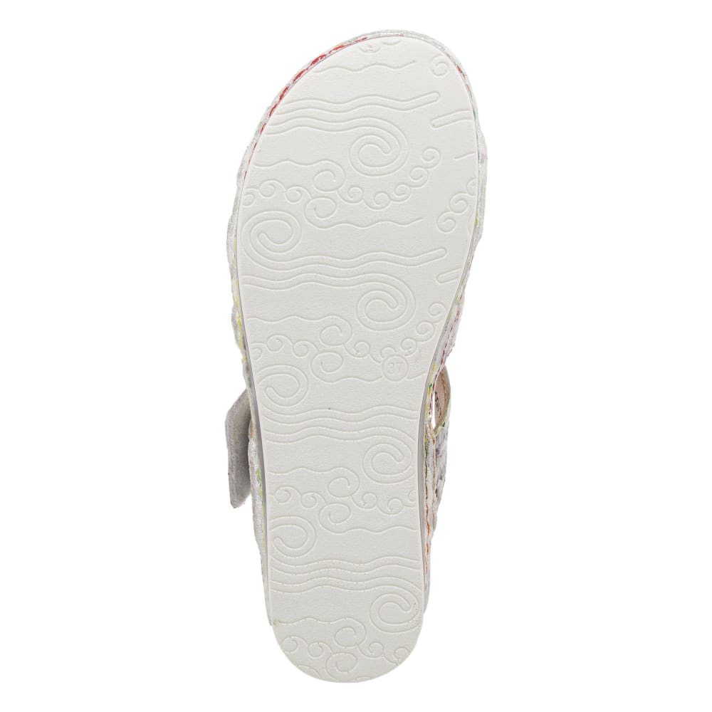 Spring Step Shoes Caiman Hand Painted Sandals