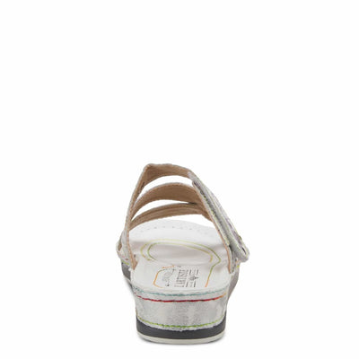 Spring Step Shoes Caiman Hand Painted Sandals