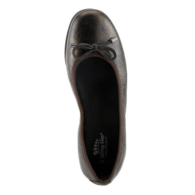 Spring Step Shoes Chesser Women's Leather Classic Ballet Flat Shoes