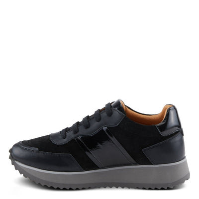 Spring Step Shoes Compter Women's Modern Fashion Leather and Suede Sneakers