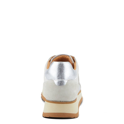 Spring Step Shoes Compter Women's Modern Fashion Leather and Suede Sneakers