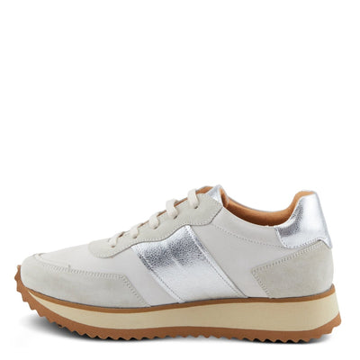 Spring Step Shoes Compter Women's Modern Fashion Leather and Suede Sneakers